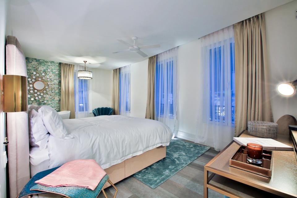 Apartment in Chamonix Mont-Blanc bedroom | FedArch Architects